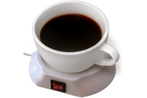Electric Mug Warmer for Coffee and Tea, Easy to Transport Beverage Warmer, Use at Home or at The Office, Mug is Not Included