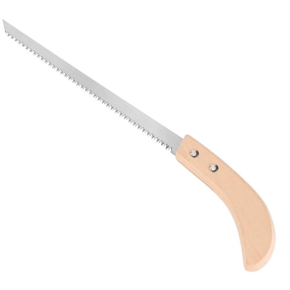 Atyhao 325mm Hand Saw Tool, Small Tooth Saw Garden Tools with Narrow Blade Design for Trimming Tree Branches and Clearing Forest Trails
