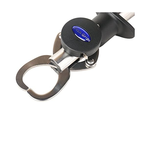 Entsport-Fish-Lip-Gripper-Fish-Scales-Grip-Grabber-Professional-Fish-Holder-Stainless-Steel-Fish-Lip-Grabber-Fish-Lip-Grip-Tool-with-Weight-Scale-and-Measuring-Tape