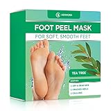 DERMORA Foot Peel Mask - 2 Pack of Large Size Skin