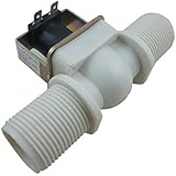 DIGITEN 1" DC 12V Electric Solenoid Valve Normally Closed N/C Water Inlet Flow Switch