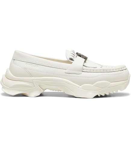 Amazon.com | PUMA Womens Loafyr Slip On Casual - Off White - Size