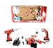 Power Tool Play Set of 12 Pieces: Electric Drill, Jig Saw, Flashlight, Drill Bit Case, Flathead Bit, Phillips Bit, 2 Screws, 2 Nuts, Tape Measure, Measurement Card by Kid Connection