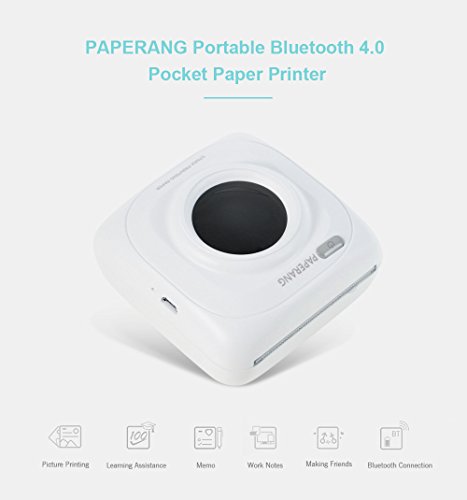 image for PAPERANG P1 Printer Portable Bluetooth 4.0 Printer Photo Printer Phone