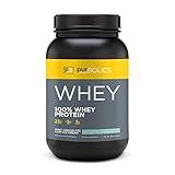 Purbolics Protein | 100% Whey Protein | Build Lean Muscle & Improve Recovery | 25g Protein | 28 Servings | (Mint Chocolate Chip Ice Cream)