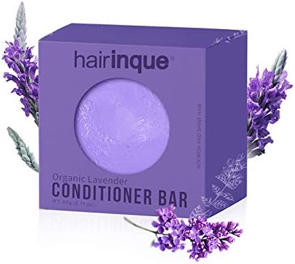 JIAJU HAIRINQUE Natural Organic Solid Conditioner, Nourishing Hair Conditioner, Cruelty-Free & Vegan, 2.5 Ounce Bar