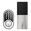 MAXFREE Fingerprint Electronic Door Lock, Keyless Entry Bluetooth Touchscreen Keypad Smart Lock with Reversible Lever…