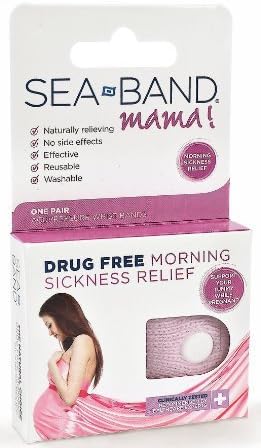 Sea-Band Mama Acupressure Wristband 2 Pairs