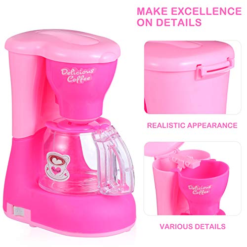 Toyvian Kinderküche So Tun Als Würde Sie Spielzeug Spielen Kaffeemaschine Maschine Fördert Einfallsreiche Spielküche… – Bild 7