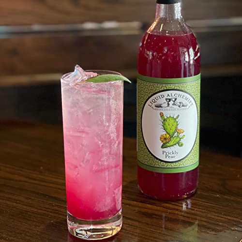 Liquid Alchemist Prickly Pear Syrup for Cocktails Real Ingredients