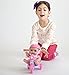 ADORABLE LIL’ CUTESIES BUTTERFLY TRICYCLE SET – 8.5” All vinyl water friendly doll for children Ages 2+ - Designed by Berenguer
