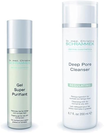 Amazon シュラメック Green Peel 洗顔2点セット 脂性肌用 ディープポアクレンザー ジェルスーパーピュリフィアント 洗顔ジェル 通販