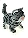 My Lovely Pet Cat Series - Battery Operated Toy Cat w/ Forward Walking Motion, Curling Tail, & Sound (Colors & Styles May Vary)