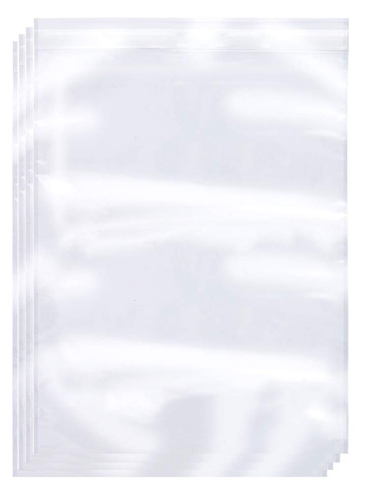 Nextphase Packaging Clear 2 Mil Food Safe Plastic Seal Top Poly Bags for Storage, Packaging, and More - 6 x 9 Inch 200 Pack