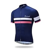 Coconut Polyester Breathable Short Sleeve Cycling Jersey
