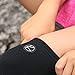 KARM Kids Knee Brace Sleeve - Youth Knee Compression Sleeve for Kids, Child - Support for Pain, Sports, Football, Basketball, Gymnastics, Recovery, Boys & Girls (Black)