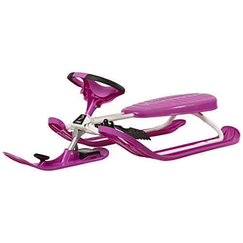 Stiga Snowracer Toboggan Color Pro Pink Snow Sledge