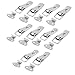 Uxcell a14042900ux0626 Hardware Toolbox Drawer Stainless Steel Toggle Latch 10 Set (Pack of 10)