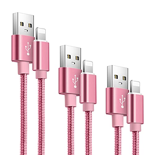 [Apple MFi Certified] iPhone Charger 3 Pack 10ft 6ft 3ft iPhone