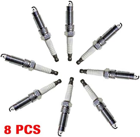 Abilieauty 8 Pcs Motorcraft SP-509 Double Platinum Spark Plugs HJFS-24FP SP509 HJFS24FP