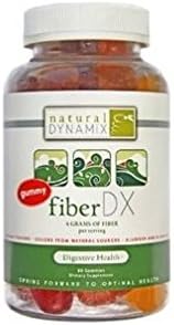 NATURAL DYNAMIX DX, GUMMY FIBER,ADULT 80 CT EA 1