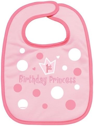 1st Birthday Princess Fabric Bib