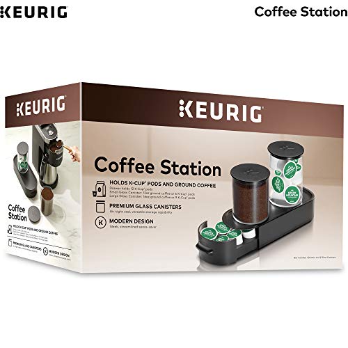 Keurig KCup Pod & Ground Coffee Storage Unit, Coffee Storage, Holds up