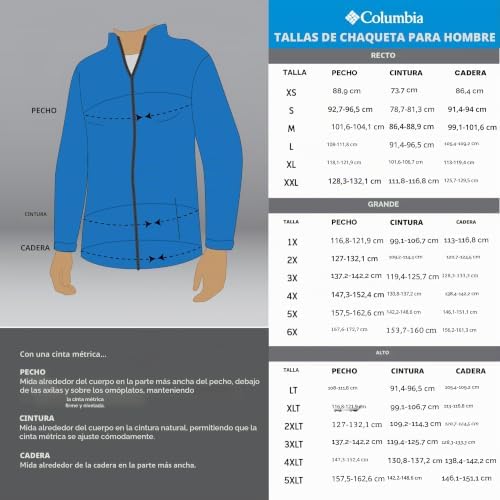 Sequoia Grove Forro Polar con Cremallera Completa, Capa Exterior de Polar, Tela Ecológica, Bolsillos Seguros, Ribete Flexible - Hombre