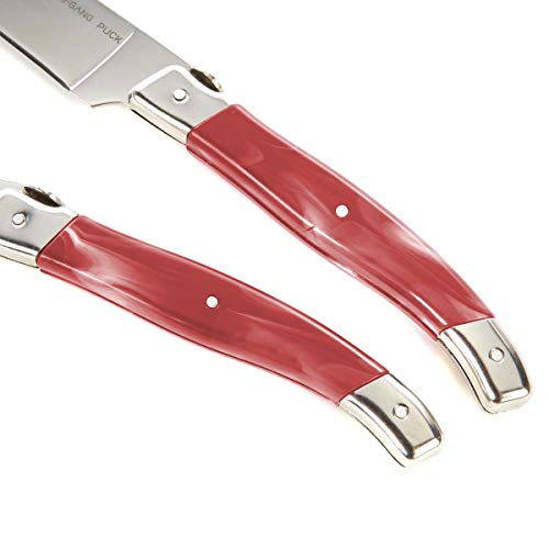 Wolfgang Puck 2-piece Carving Set WP2CRVST17 Stainless Steel Cranberry (Certified Refurbished)