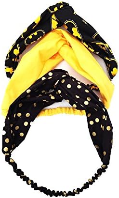 Batman Design Headband 3 pcs. Pack 3 Colors Cotton
