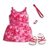 American Girl - Red Hearts Ruffle Outfit for Dolls - Truly Me 2016