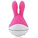 Rabbit Vibrating Massager - 10 Modes Dual Motors Stimulation G-spot Vibrator - Powerful Vibrations Sex Toy - Best for Women or Couples (Rose)
