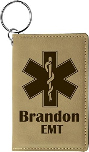 Paramedic / EMT / EMS Personalized Keychain ID Wallet