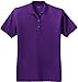 Joe's USA(tm Ladies Short Sleeve Polo Shirt-Purple-L