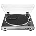 Audio-Technica AT-LP60X USB Fully Automatic Belt-Drive Stereo Turntable (Gunmetal) with Knox Gear Vinyl Record Cleaner Kitthumb 1