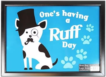 YoL Royle Home Adult Wooden Beanbag Lap Tray Mealtime Laptop TV Dinner - Ruff Day