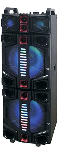 QFX PBX-412217 Dual Portable Bluetooth Party Speaker