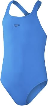 Speedo Girls Eco Endurance+ Medalist Swimsuit Chlorine Resistant 50% Recycled view 3