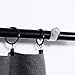 WINOMO 2pcs Adjustable Curtain Drapery Rod Bracket Curtain Holder 18-22mm (White)