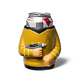 BigMouth Inc Star Trek Captain Kirk Drink Kooler, Yellow
