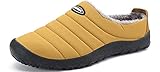 UBFEN Men's Women's Winter Warm Slippers with Fuzzy