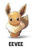 Eevee: Pokemon Notebook, Eevee Notebook, Pokemon Go, Best For Kids, Journal, Diary (110 Pages, Blank, 6 x 9)