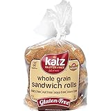 Katz Gluten Free Whole Grain Sandwich Rolls | Dairy, Nut, Soy and Gluten Free | Kosher (1 Pack of 1 Loaf, 11 Ounce)