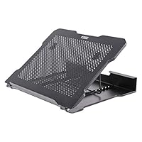 Allsop ALS32147 Metal Art Adjustable Laptop Stand, Black