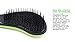 De Tangle Hair Brush Comb By Dusk® Professional Salon Quality Detangling Hairbrush For Wet Or Dry Hair ... (Yellow)