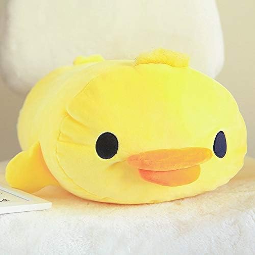 1Pc 40Cm/50Cm Cute Soft Duck Plush Korean Worldow Stuffed Cartoon Animal Doll Sofa Decoration Cute Cushion Birthday Gifts Girl Kids Toys Must Have Baby Items 5 Year Old Boy Gifts Childrens Favourites