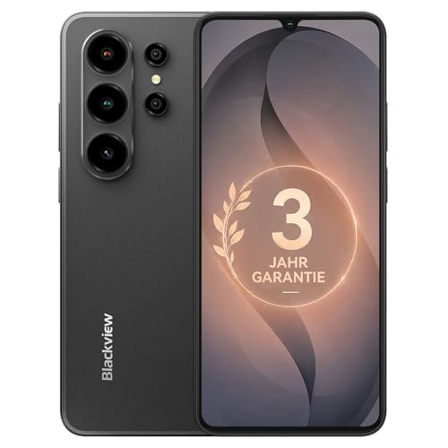 Blackview Wave 10C Teléfono Móvil Android 16, 16GB+32GB/1TB, 32MP+13MP, 5000mAh, 6.88" Smartphone Económico Dual SIM, Teléfono WiFi 5G Ranuras para Tarjetas/Auriculares 3.5mm/3 Años Garantía, Negro