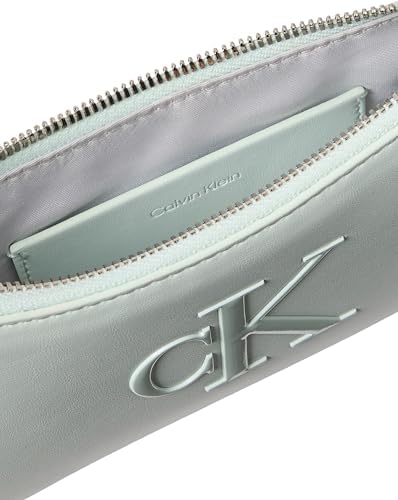 Damen Handtasche Bold Mini mit Reißverschluss, Türkis (Whispering Blue), Einheitsgröße