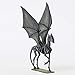 Harry Potter Thestral 3D Wood Puzzle & Model Figure Kit (22 Pcs) - Build & Paint Your Own 3-D Book & Movie Toy - Officially Licensed - No Glue Required - Gift for Kids, Teens & Adults