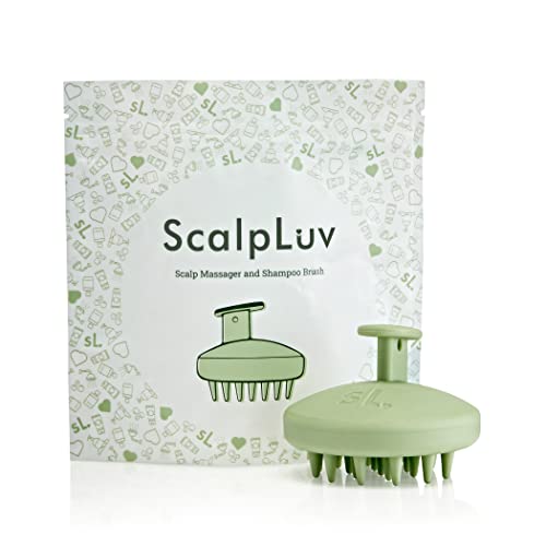 ScalpLuv Scalp Massager Hair Brush, 3 in 1 Hair Massager, Exfoliator